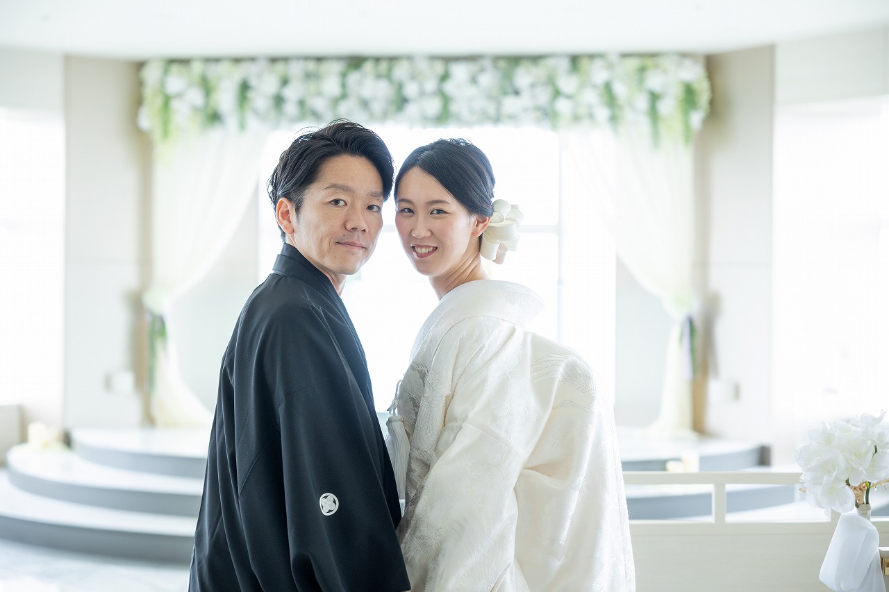 「チャペル×和婚」200名様超えの大人数華やかwedding°˖✧